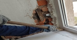 Демонтаж оконных откосов по выгодной цене от 517 руб. в Димитровграде - Сварной-Дмт